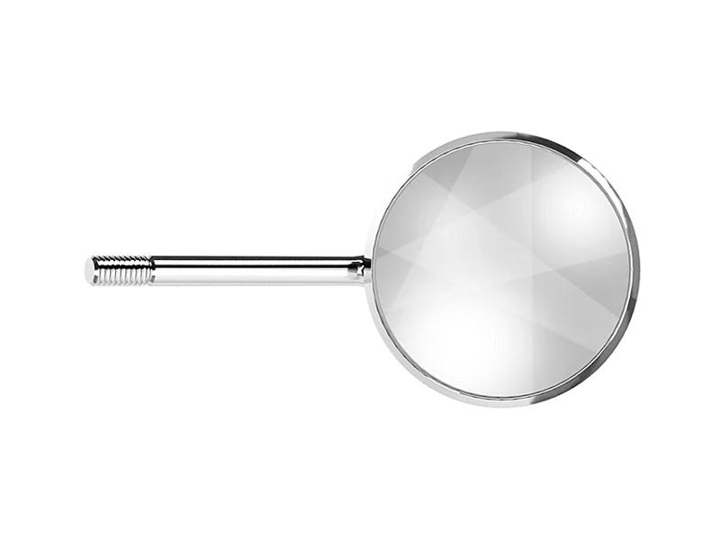 Miroirs buccal nr. 4 Aluminium 3,5 x agrandi