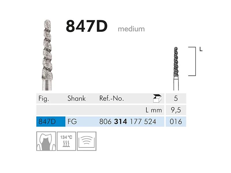 847 D FG 016 diamantinstrument