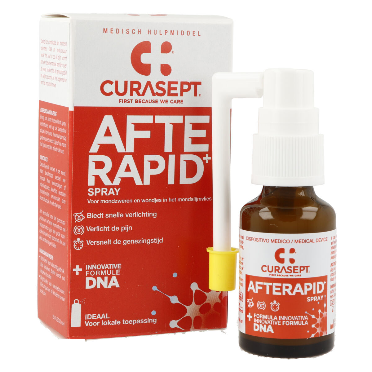 Curasept AfteRapid DNA spray buccal - 15ml