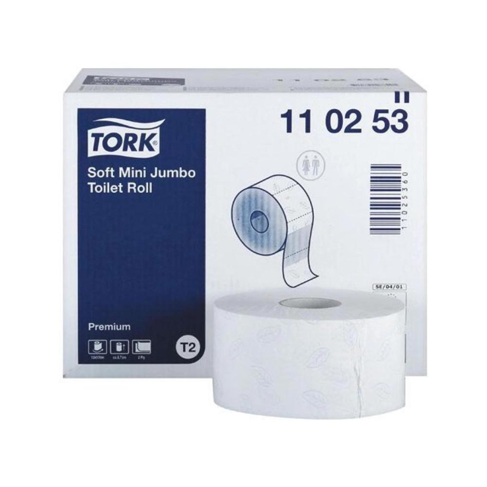 T-Tork Mini papier toilette 2 épaisseurs