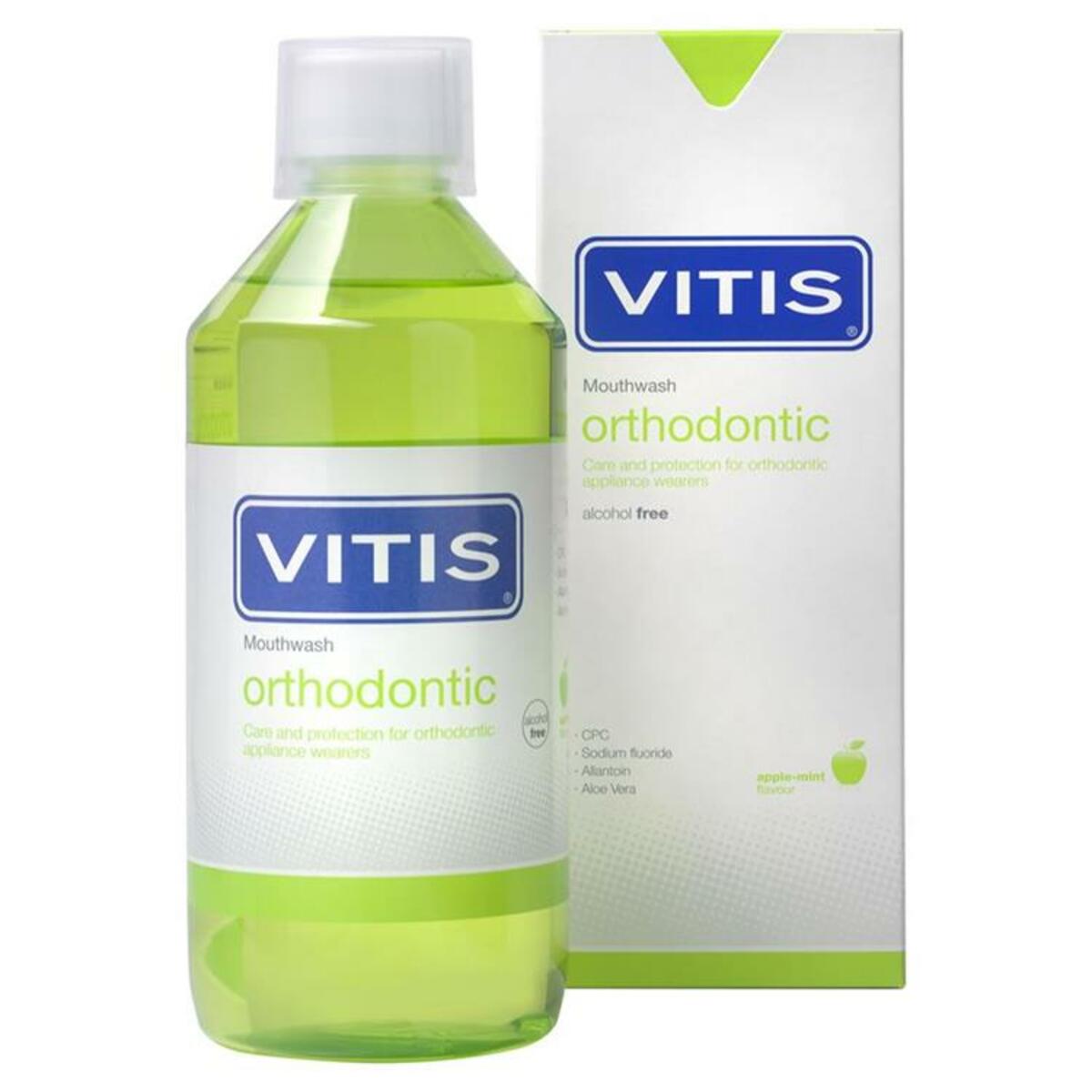 Vitis® Bain de bouche orthodontique - 500 ml