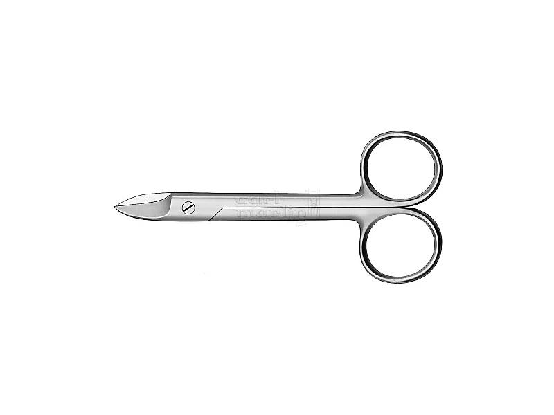 Ciseaux à couronnes Beebee pointus droits dentelés 10,5cm