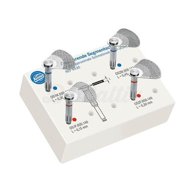 Jeu de disques à segments oscillants (4 pièces)