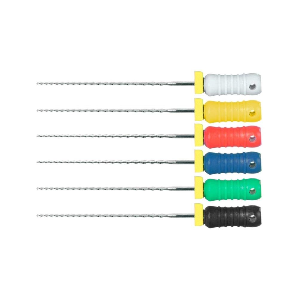 PoloDent limes-Niti 31 mm ISO no.15-40 6 pcs