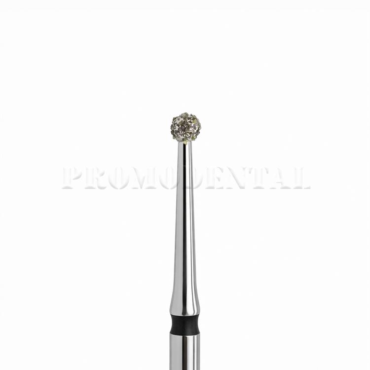 Diamantboor FG 697 (801LSG) - lange bol - zwart korrel (extra grof)
