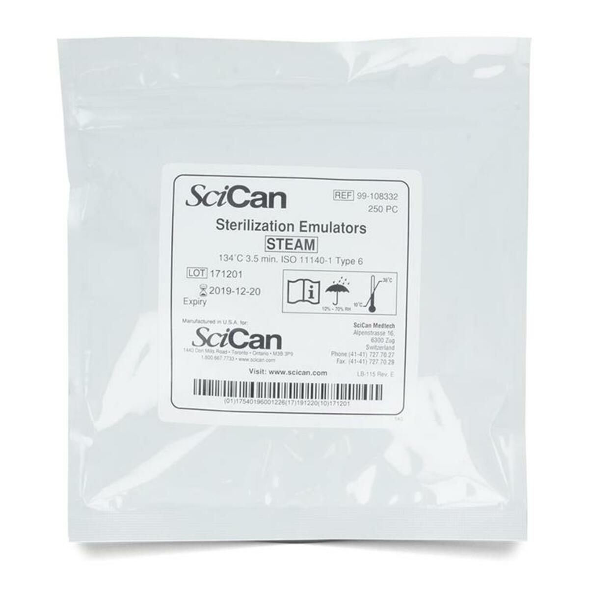 SciScan Sterilization emulators steam
