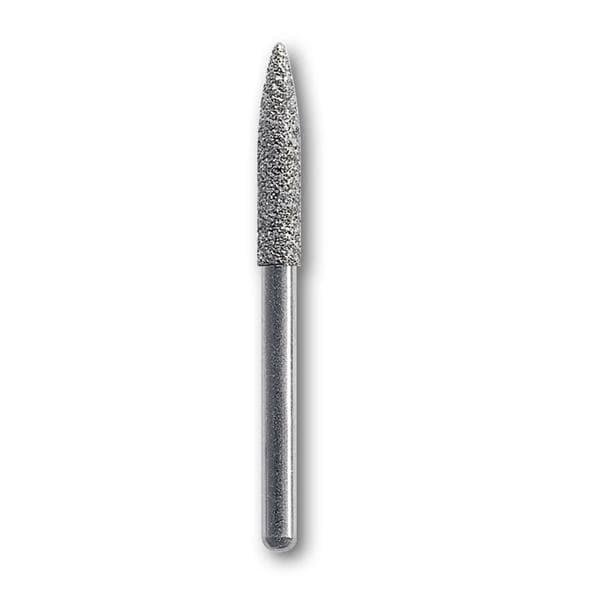 Fraises diamantées FG 863 flamme - ISO 012, extra fin (jaune), 5 pcs