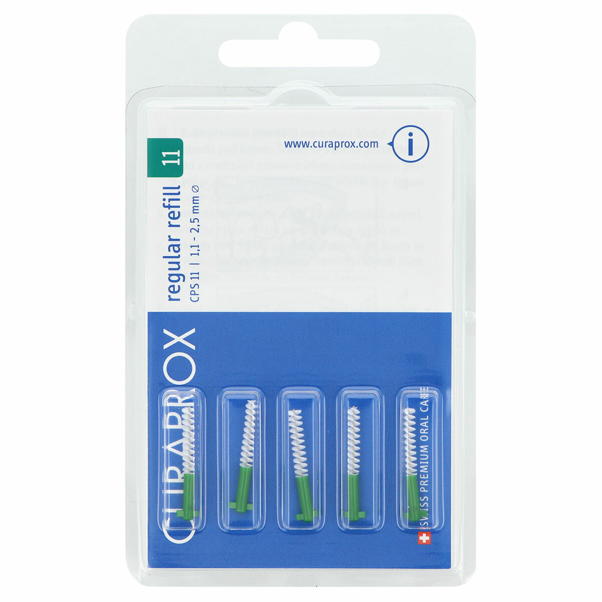 Curaprox CPS 10 'Regular recharge' - Ø 1,0-2,2mm (blanc)