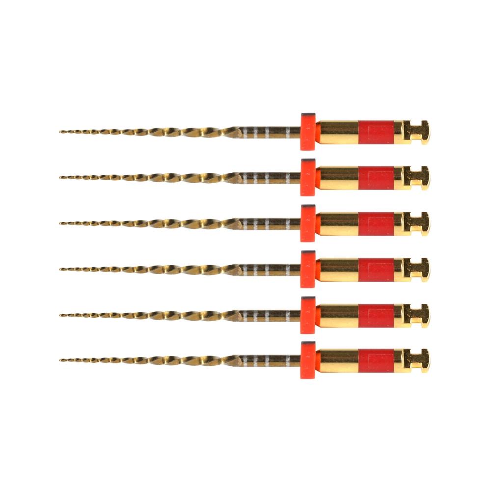 PoloDent RCP Gold vijlen RA primary 25 mm 6 stuks