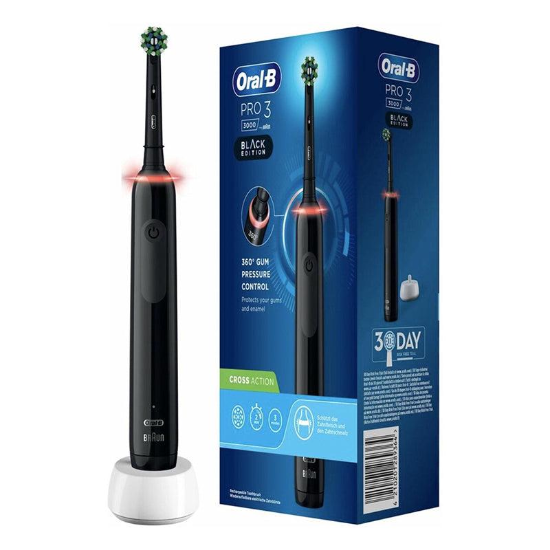 Oral-B Pro 3 3000 brosse à dents Cross Action Black Edition