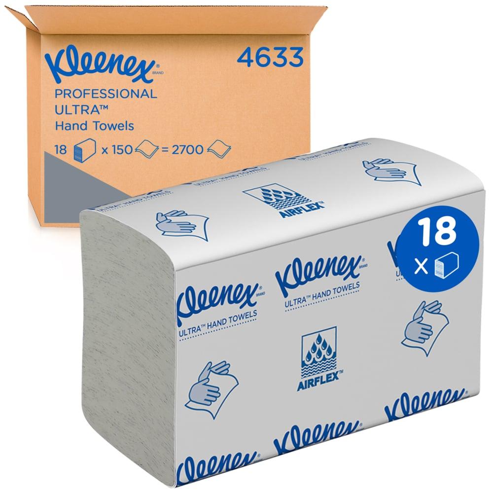 Kleenex Ultra essuie-mains pliés 2 plis (18 x 150 pcs)