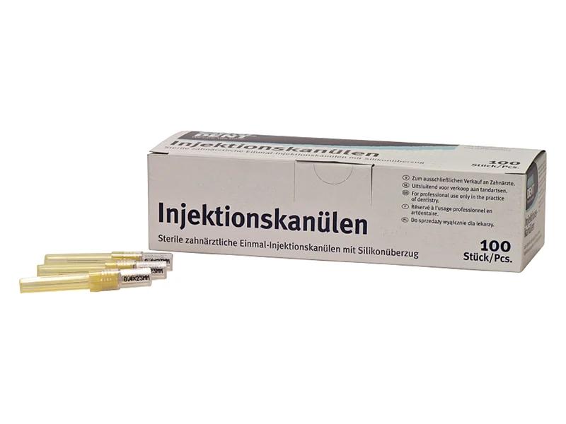 Omnident® aiguilles dentaires 27G Ø 0,4x23mm (jaune)