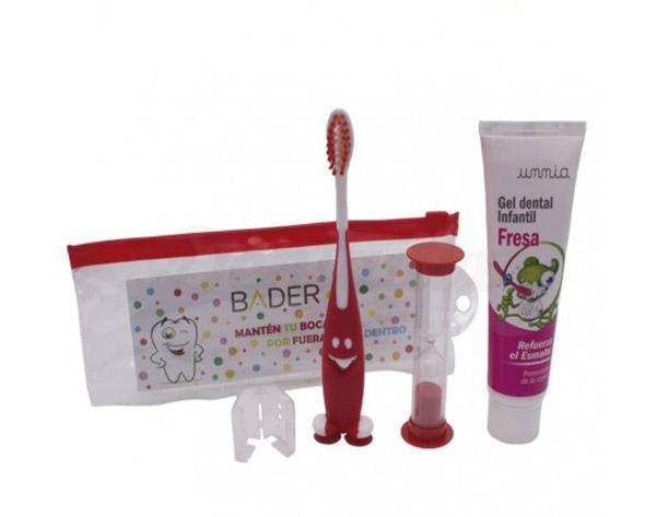 Kit : Brosse à dents, sablier et dentifrice