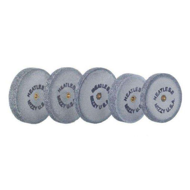Mizzy Heatless meules Wheels Regular gris, n° 1-8 (50 pcs)