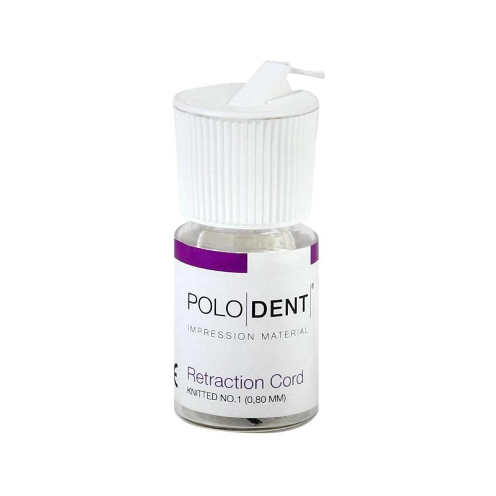 PoloDent Retractiedraad knitted 0,80 mm nr.1 300 cm