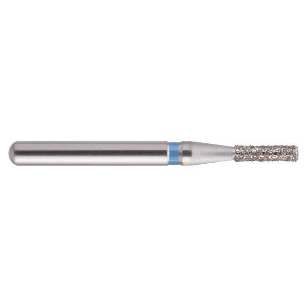 Fraises diamantées NeoDiamond FGS (FG courte) - 109, cylindrique - ISO 009, moyen (bleu), 10 pcs