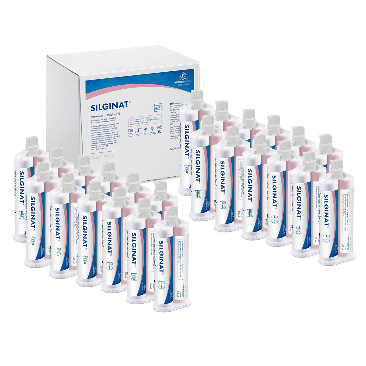 Silginat® cartouche bulk pack - 24x50ml