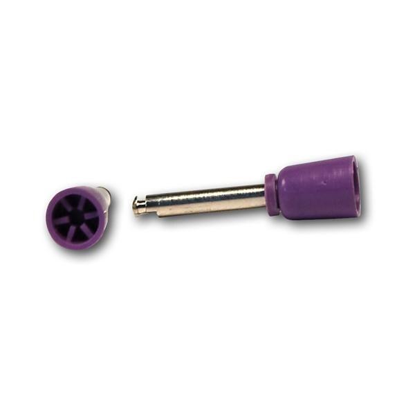 Cupules à polir, violet, moyen - medium, violet, 144 pcs