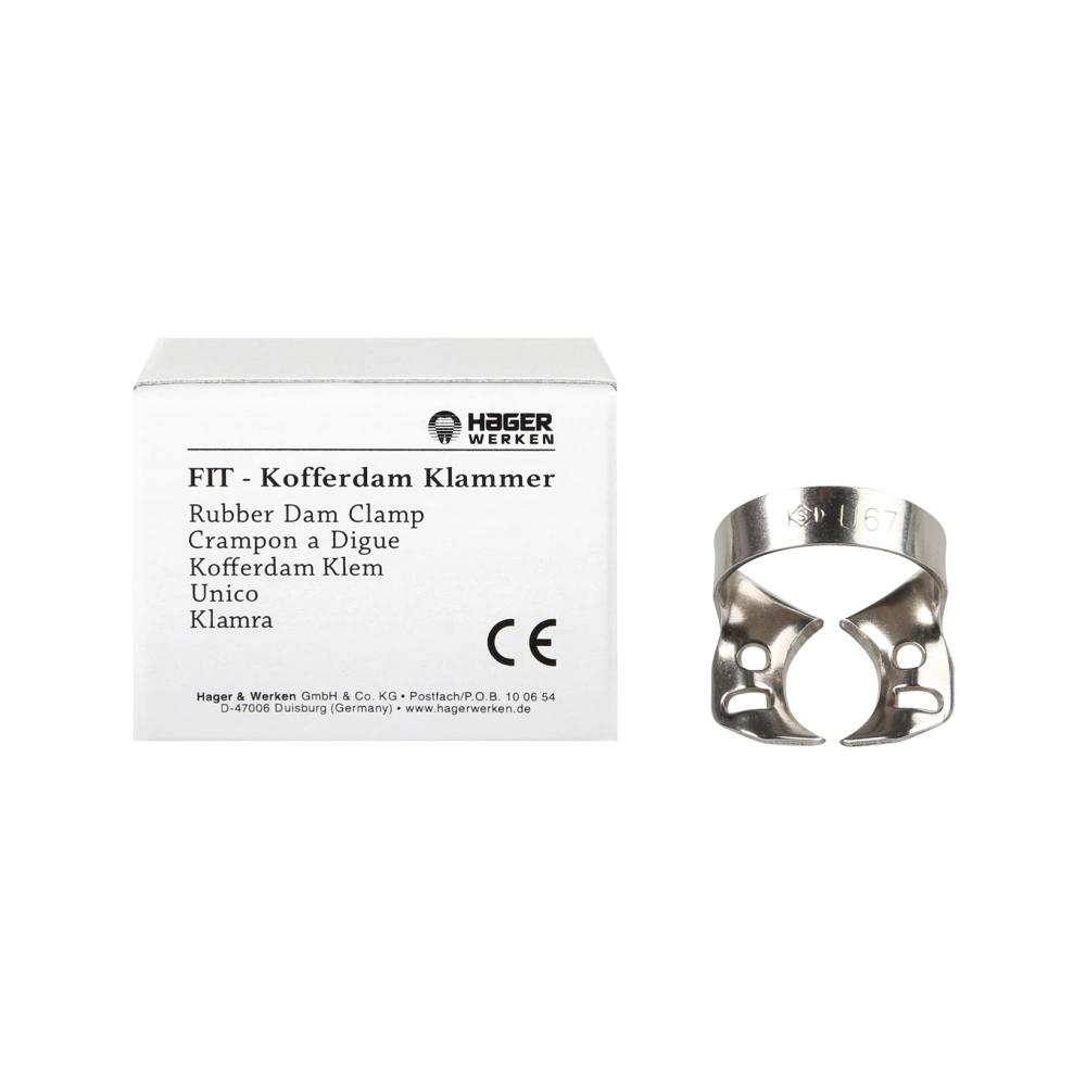 Hager & Werken Fit crampon pour digue 8U/67 l'unité
