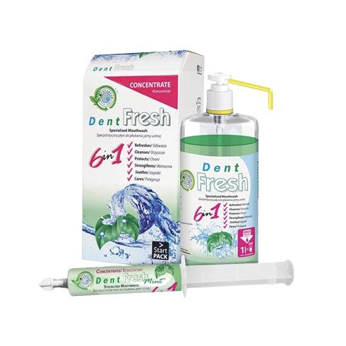 Bain de Bouche Dent Fresh Mint Start Pack (50ml + 1L)
