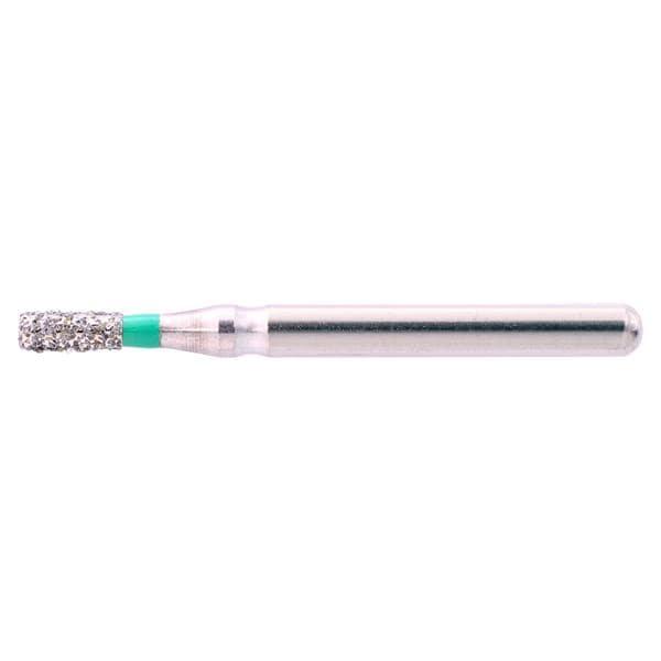 Fraises diamantées NeoDiamond FG - 108 cylindrique courte - ISO 010, gros (vert), 10 pcs
