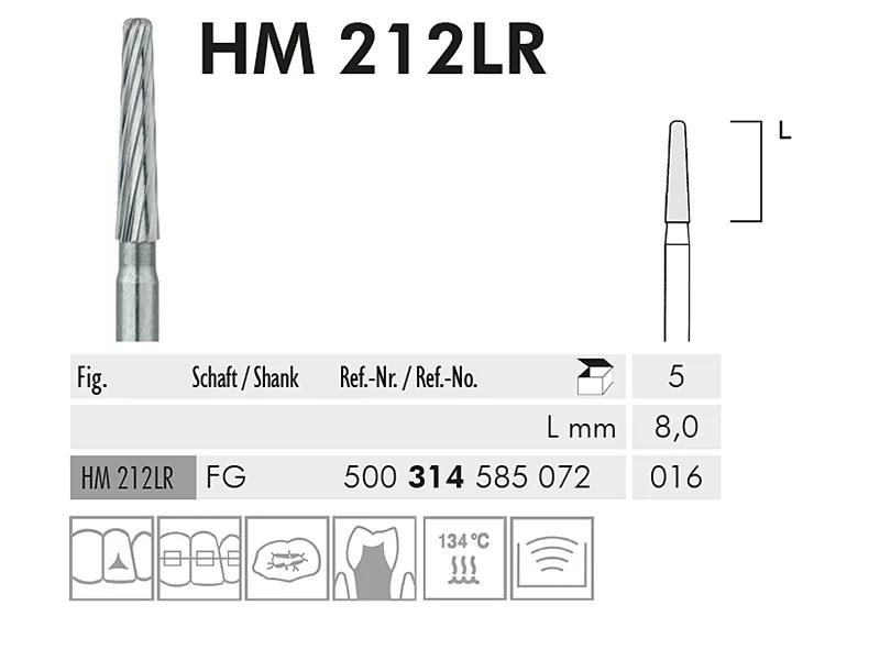 HM 212 LR FG 016 hardmetaalboor