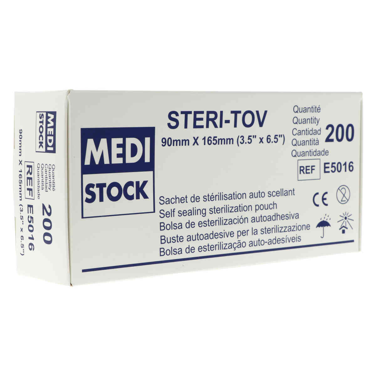 Steri-Tov Self-Sealing sterilisatiezakjes - 90 x 165mm