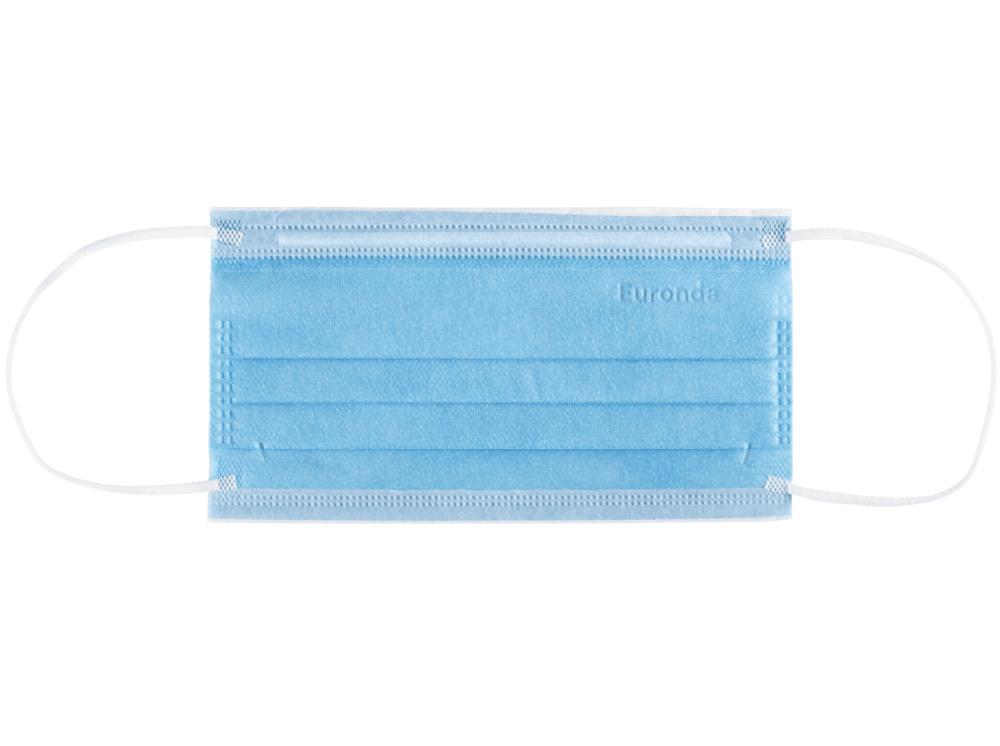 Monoart mondknevel. P.F. blauw 4-lg 50st