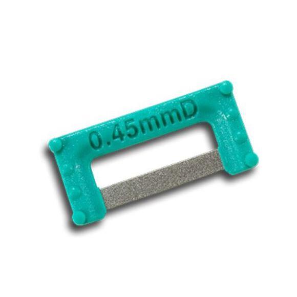 ContacEZ IPR Plus Widener Strip System double face gros 0,45 mm turquoise (8 pcs)