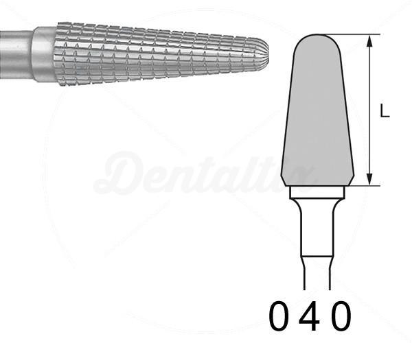 Fraise H79NE.104. Conique arrondie PM (5 pcs)