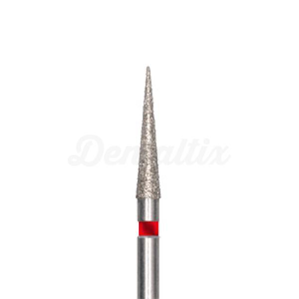 820F.FG - Fraise diamantée en forme de lance pour turbine (5 pcs.- 10 mm)