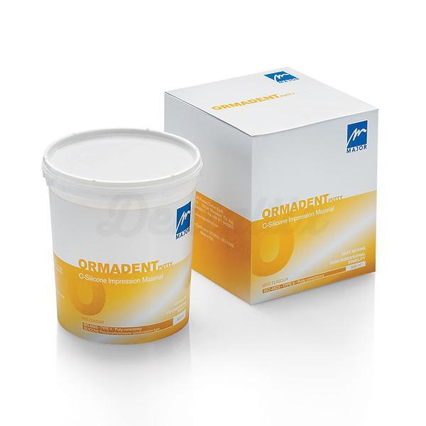 Ormadent Putty : Silicone de réticulation pour la pré-impression de précision (1,5 kg)