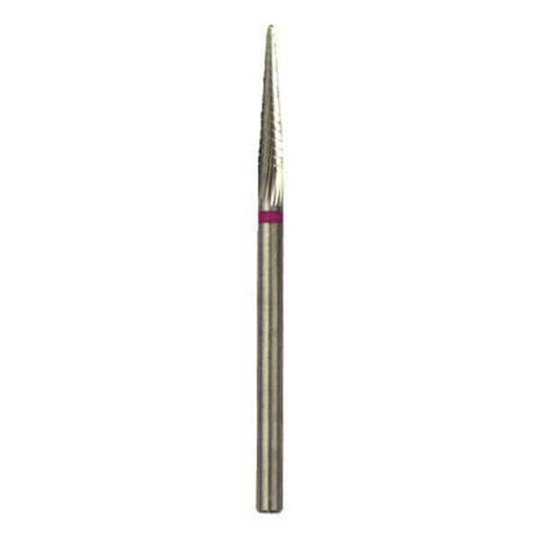 Fraises de laboratoire - 257R denture spirale - PM, ISO 023, fin (rose), par pc