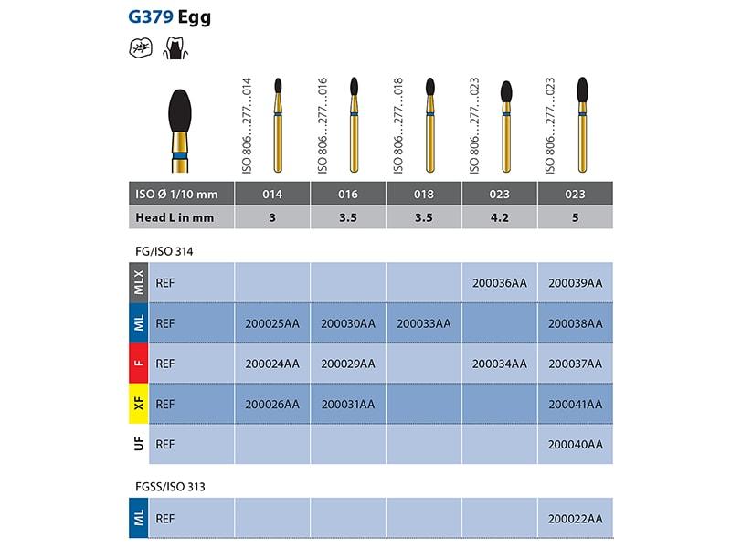 Diatech G379 Instrument diamanté