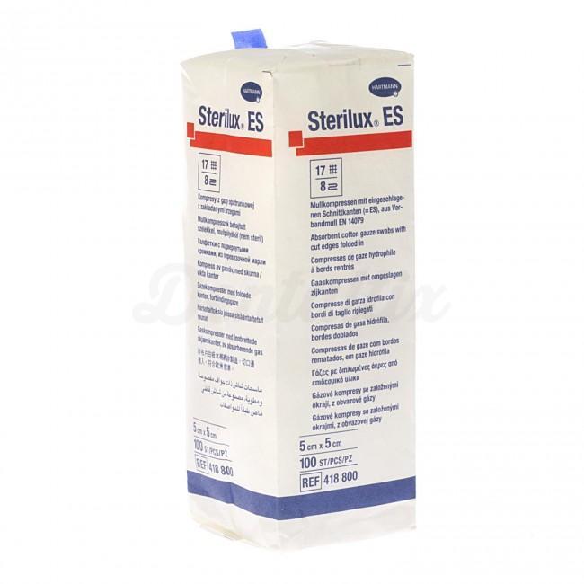 STERILUX 17h - Compresses non stériles (5 x 5 cm)