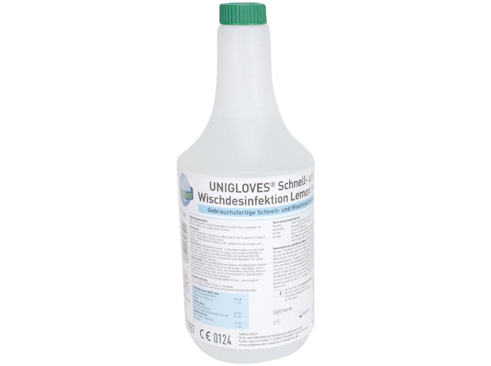 Unigloves oppervlak einde. Plus citroen 1Ltr