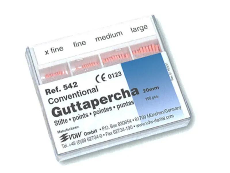 Gutta Percha pointes rose 20mm
