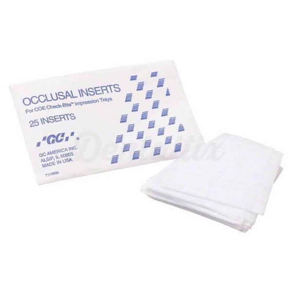 Insert occlusal (25 pièces)