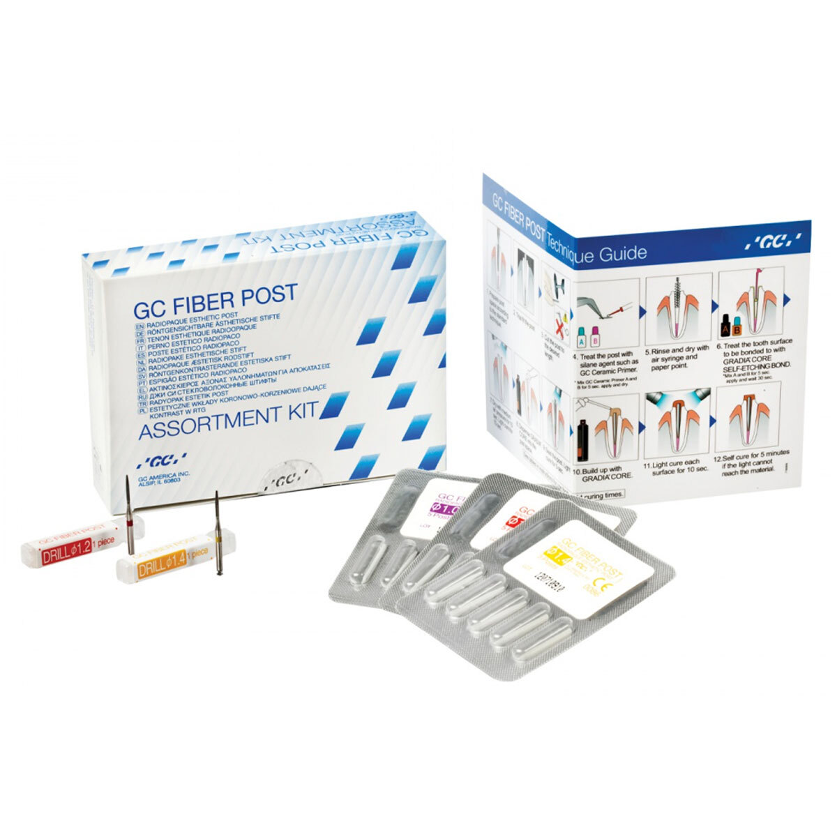 GC Fiber Post - assortment kit