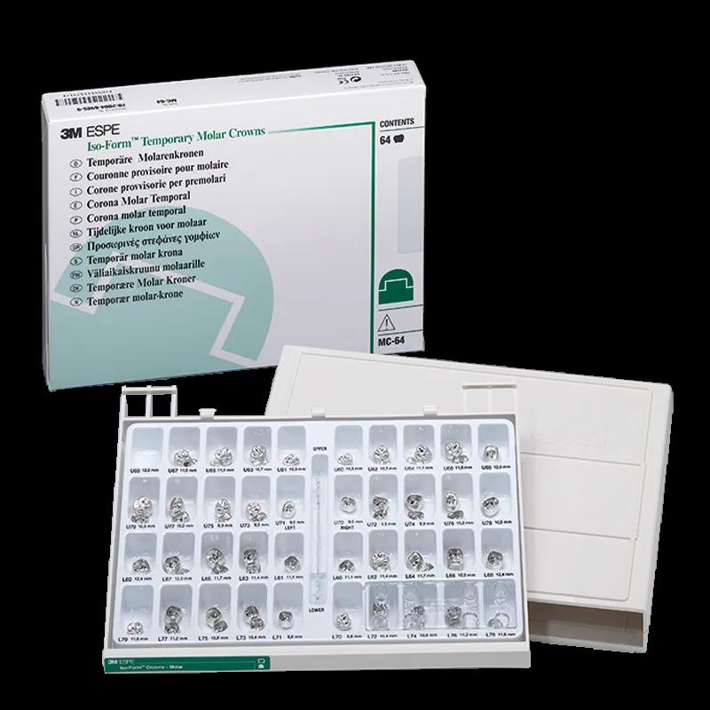 Couronnes Iso-Form - coffret pré-molaire BC 64