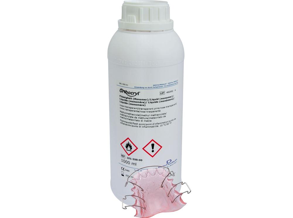 Orthocryl® vloeistof (monomeer), roze-transparant, 1.000 ml