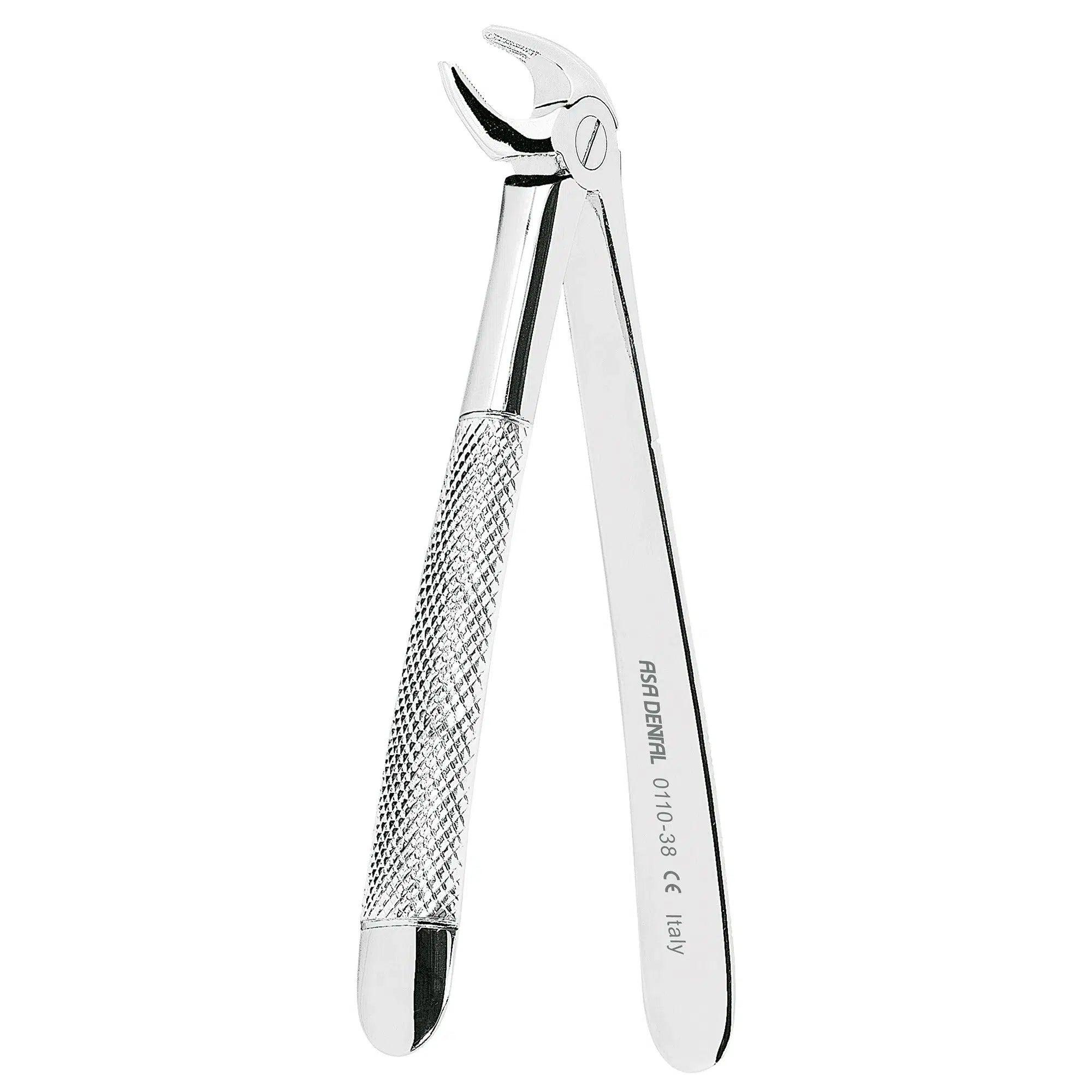Asa Dental Extractietang Kinderen #38 Gekartelde punt (14 cm)