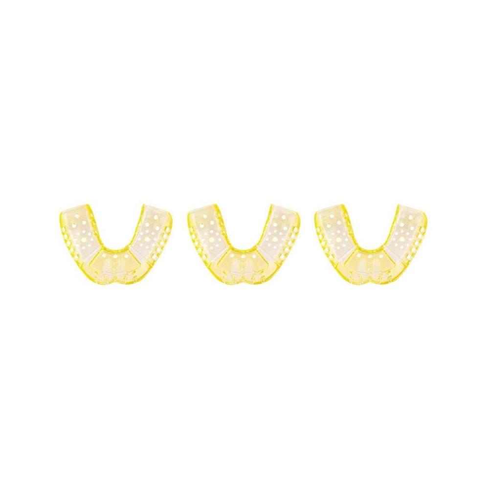 Poly-Tray bas large jaune 25 pcs