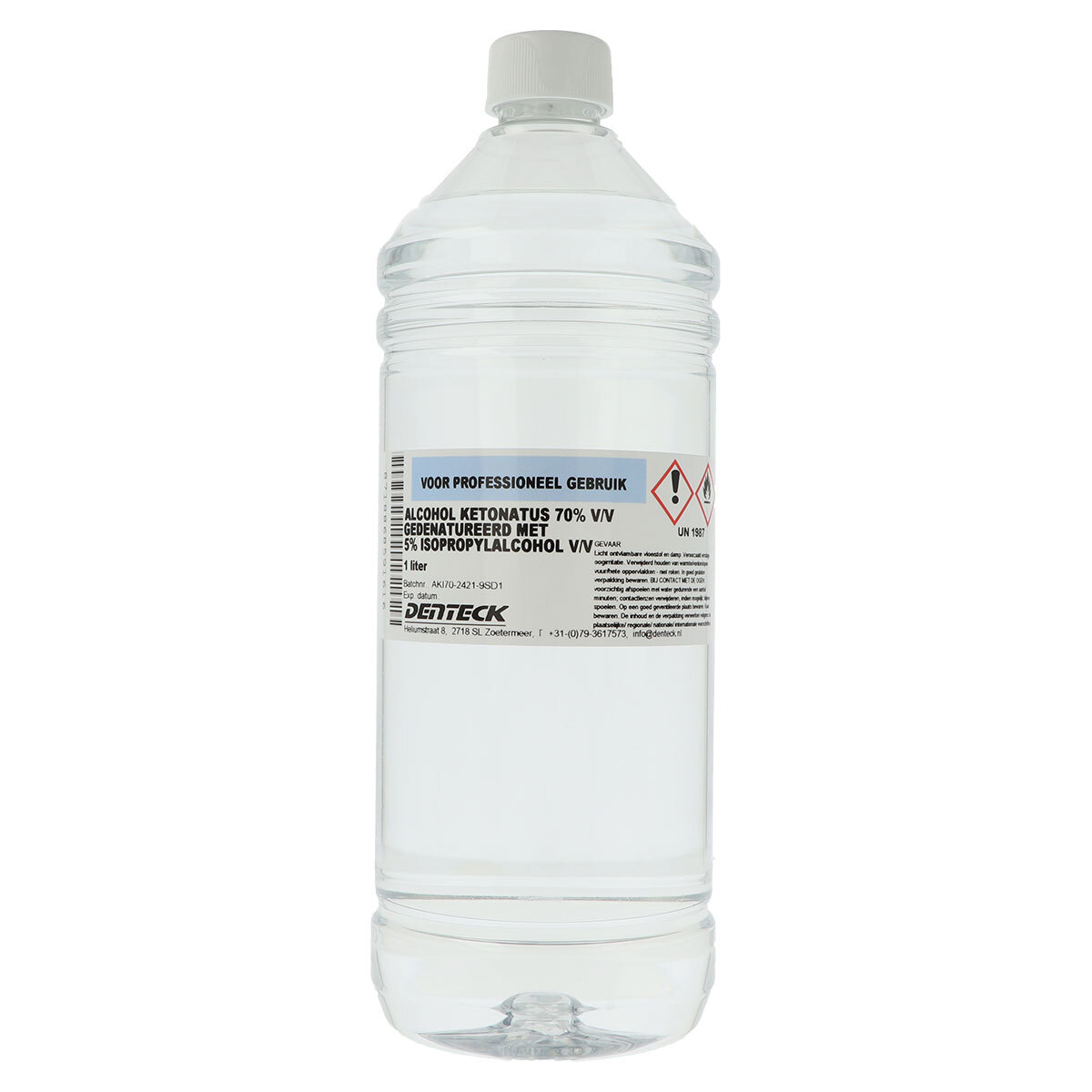 Denteck Alcool cétonique 70% - 1l