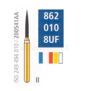 Fraise diamantée G862 flamme F.G. (5 pcs)