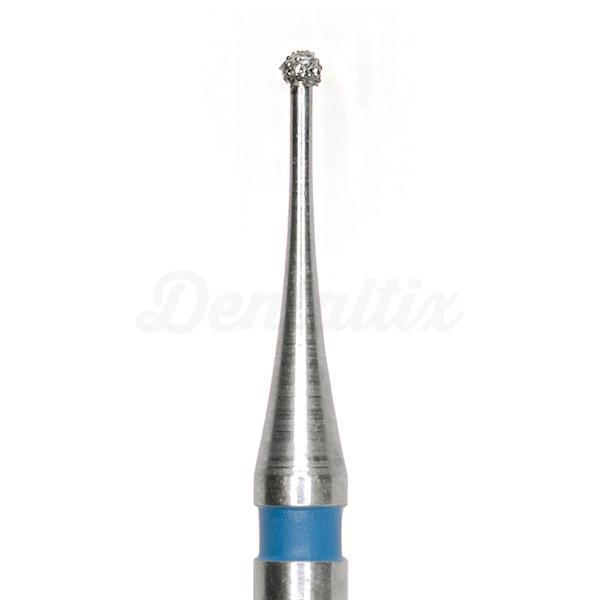 697.FG.007 Fraise ronde diamantée pour turbine (5 pièces)