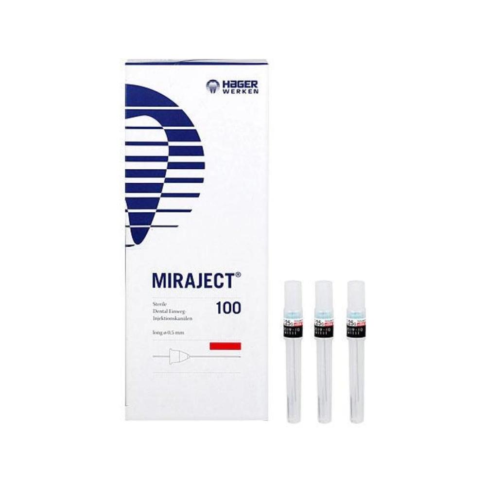 Hager & Werken Miraject 25G lang 35x0,5 mm 100 stuks