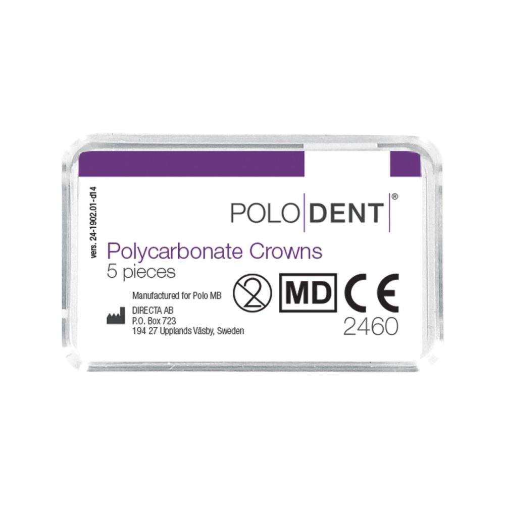 P.D. couronnes polycarb. no.100 5 pcs