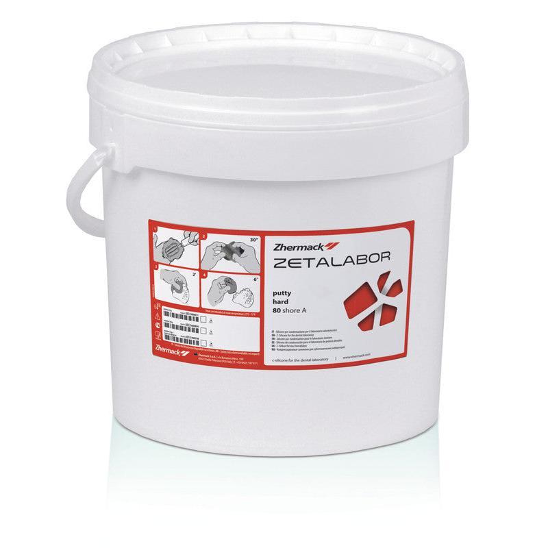 Zhermack Zetalabor silicone par condensation Shore A 80 (10 kg)