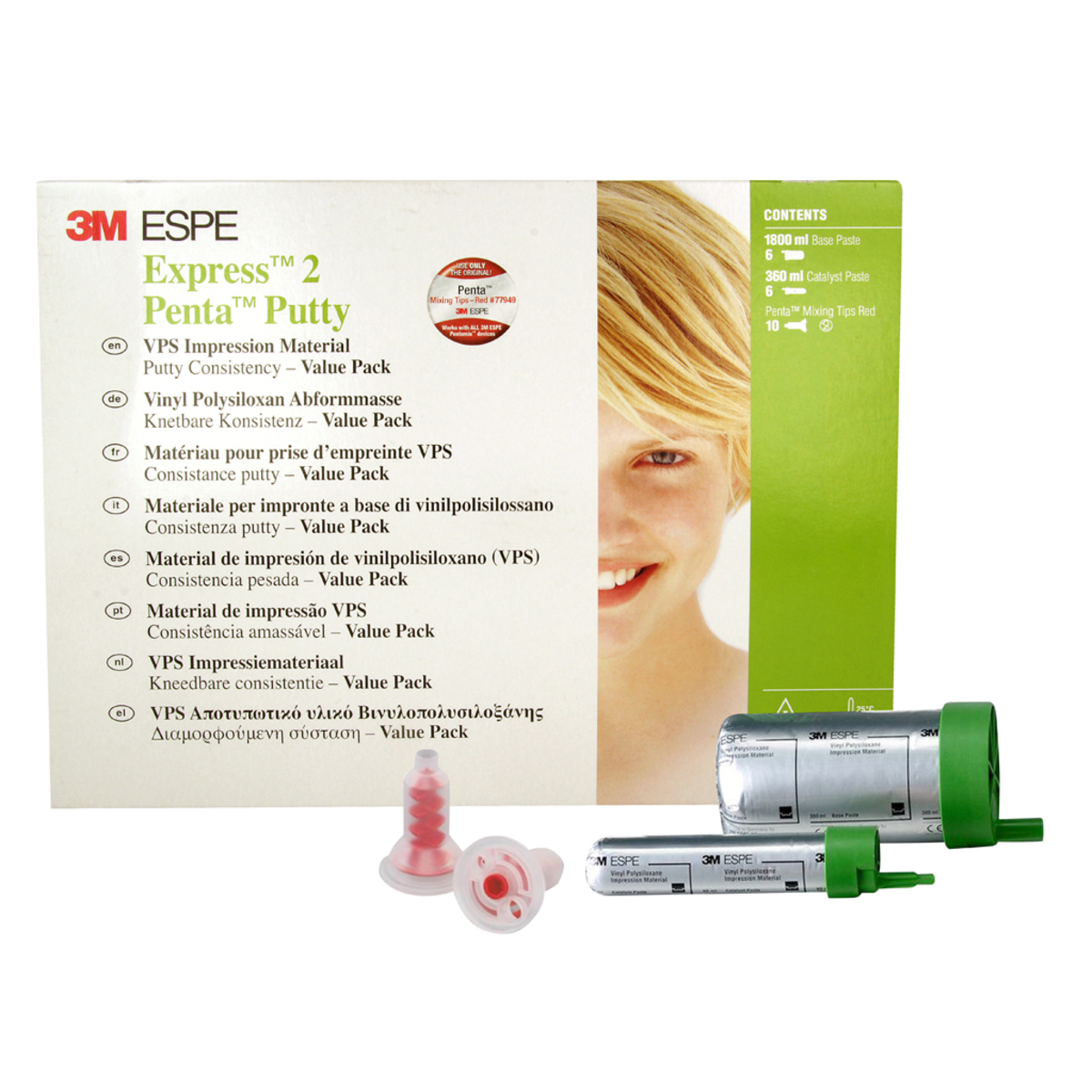 Express™ 2 Penta™ Putty VPS matériau d'empreinte Value pack